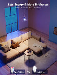 Govee A19 Smart RGBWW Bulbs E26 1200lm