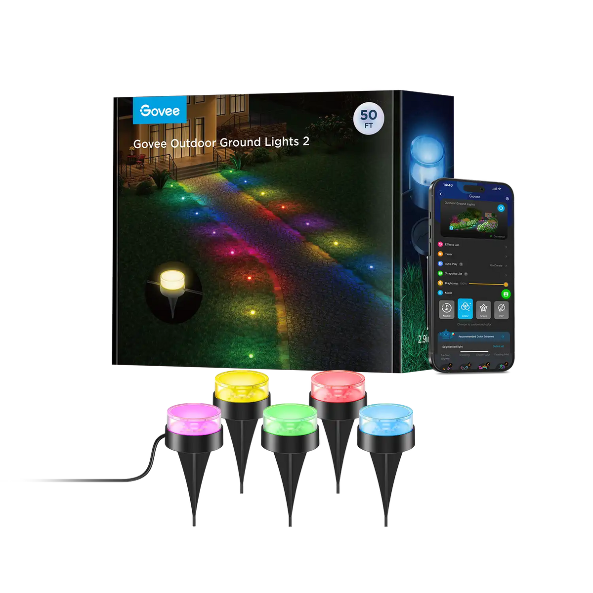 Govee Outdoor Ground Lights 2